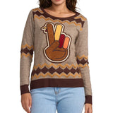 Women's Peace Turkey Sweater