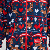 Women's Soaring Rudolph Christmas Jumpsuit