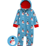 Baby Boy's Snowman is an Island Jumpsuit