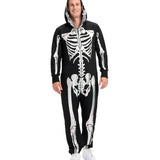 Men's Shimmer Skeleton Costume
