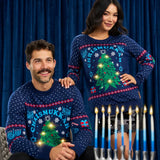 Men's Chrismukkah Light Up Sweater