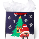 Naughty Santa Gift Bags - Set of 6