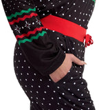 Matching Fair Isle Rudolph Crew Neck Family Pajamas