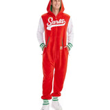 Men's Sporty Santa Jumpsuit