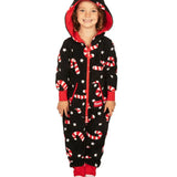 Girl's Candy Cane Lane Jumpsuit