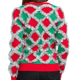 Women's Tacky Tinsel Cardigan Sweater