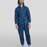 Men's Dreidel Decor Jumpsuit