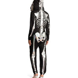 Women's Shimmer Skeleton Costume