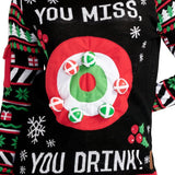Women's Drinking Game Ugly Christmas Sweater