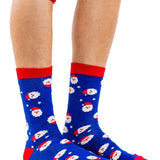 Men's Santa Socks (Fits Sizes 8-11M)
