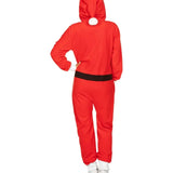 Women's Santa Jumpsuit With Fur