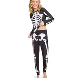 Women's Skeleton Pajama Set