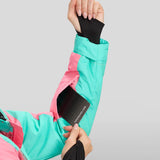 Women's Electric Zebra Snow Suit