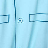 Men's Dumb Blue Tuxedo Pickleball Shirt
