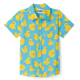 Boy's Rubber Ducky Hawaiian Shirt