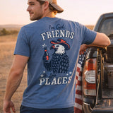 Men's Low Places Eagle Tee