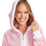 Women's Pink Santa Jumpsuit