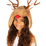 Girl's Rudolph Jumpsuit
