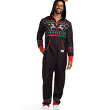Men's Fair Isle Rudolph Jumpsuit
