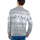 Men's Merry Moose Ugly Christmas Sweater