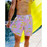 Retro Ride Stretch Swim Trunks - 7.5" Inseam