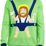 Men's Sweet Baby Jesus Ugly Christmas Sweater