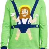 Men's Sweet Baby Jesus Ugly Christmas Sweater