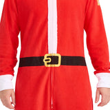 Men's Santa Jumpsuit With Fur