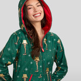 Women's Christmas Story Leg Lamp Jumpsuit