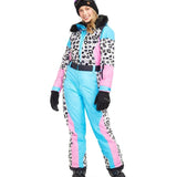 Women's Snow Leopard Snow Suit