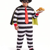 Men's Hamburger Thief Costume
