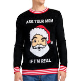 Men's Ask Your Mom Ugly Christmas Sweater