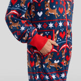 Women's Soaring Rudolph Christmas Jumpsuit