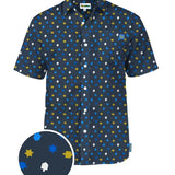 Men's Dreidel Decor Button Down Shirt