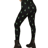 Christmas Tree High Waisted Leggings