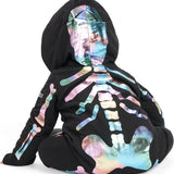 Baby Girl's Iridescent Skeleton Costume