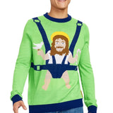 Men's Sweet Baby Jesus Ugly Christmas Sweater