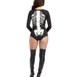 Sexy Skeleton Bodysuit Costume