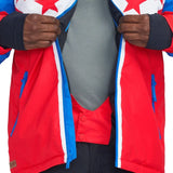 Men's Rockets Red Shred Snow Jacket