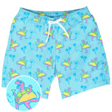 Tacosaurus Stretch Swim Trunks - 7.5" Inseam