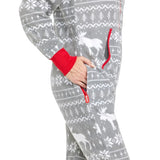 Women's Grey Moose Jumpsuit