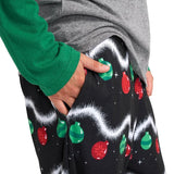 Men's Jingle Balls Crew Neck Pajama Set