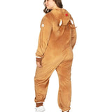 Women's Rudolph Plus Size Jumpsuit
